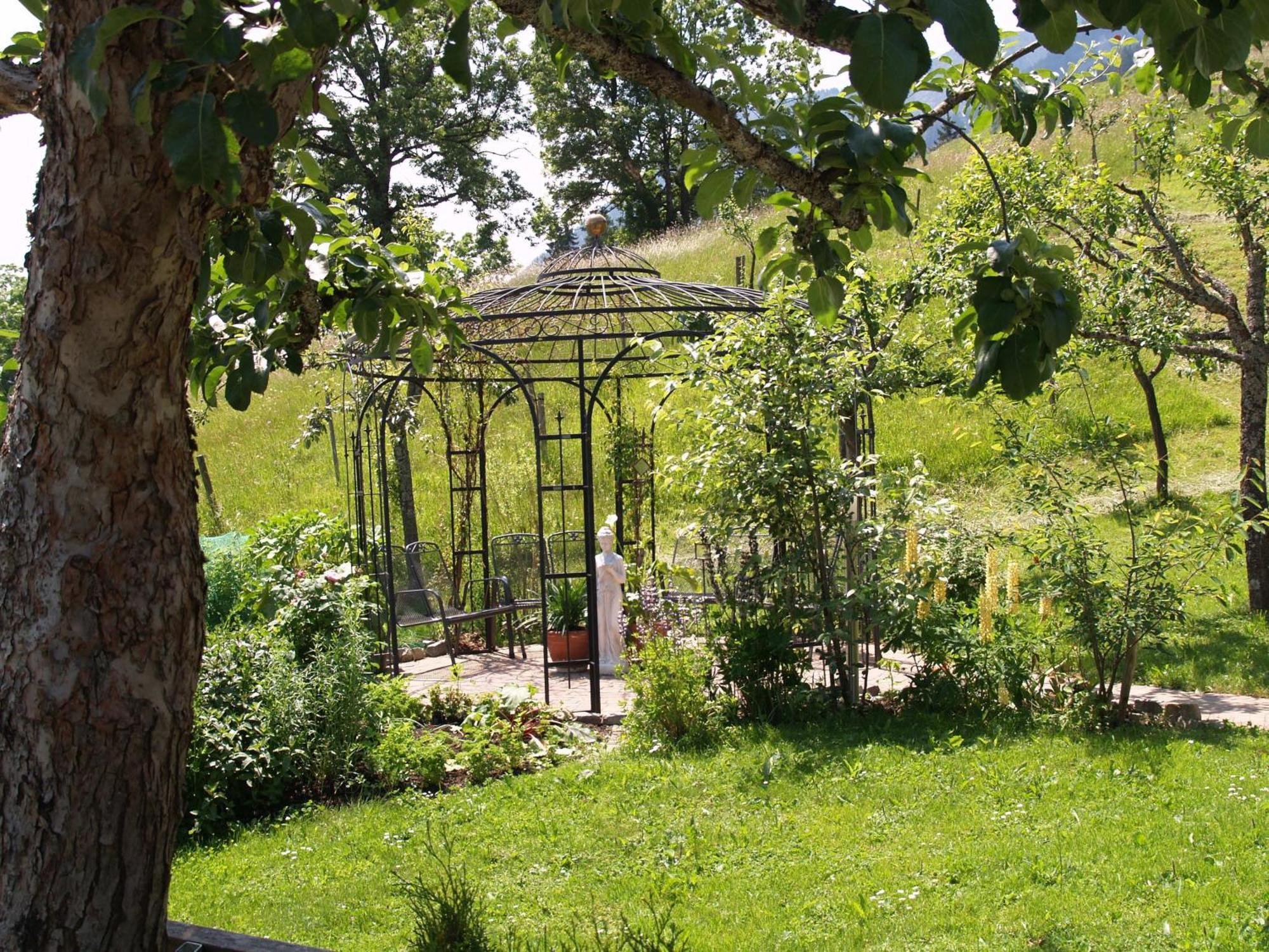Pension Talblick In Waengle Bei Reutte Bagian luar foto