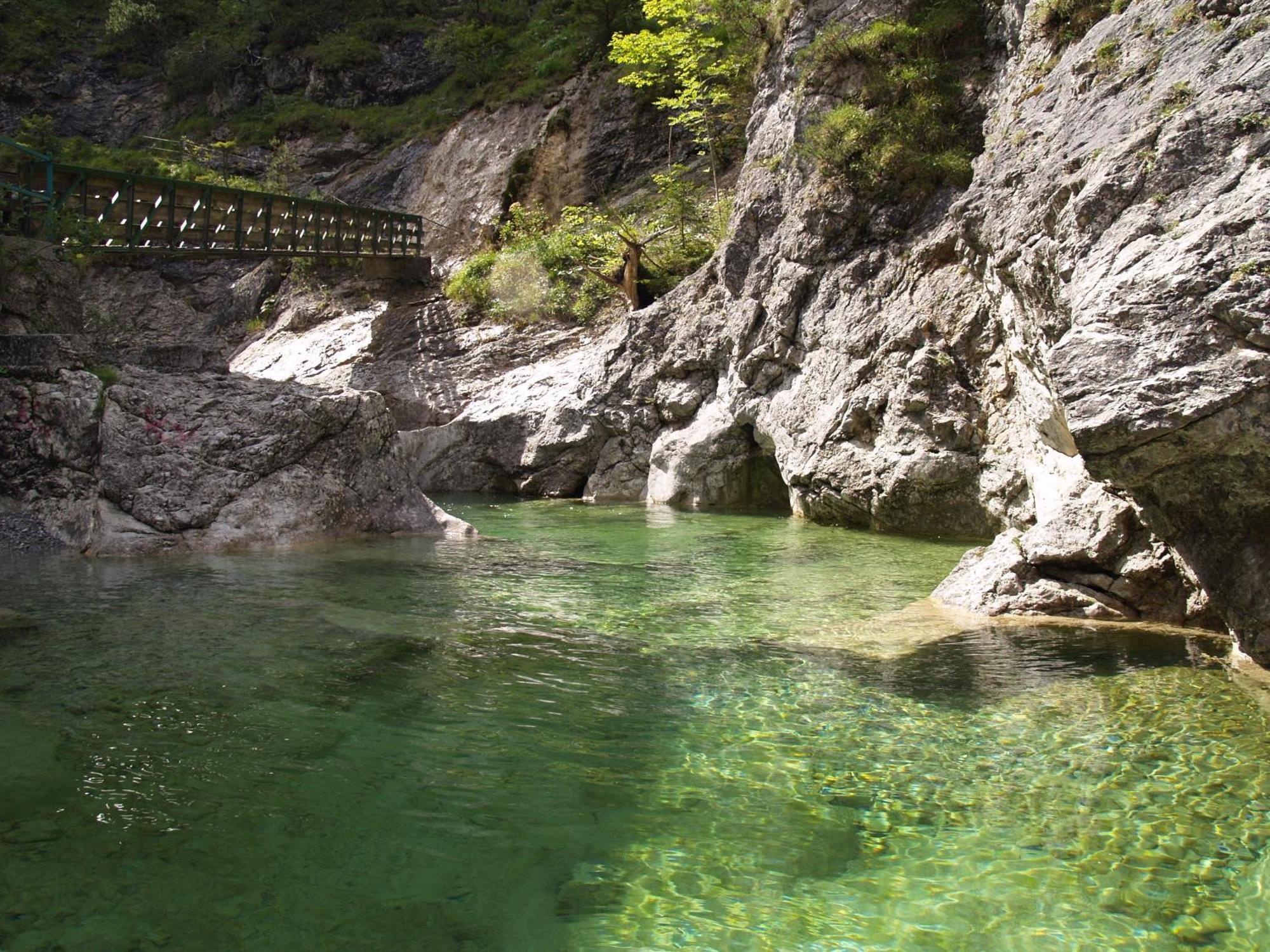 Pension Talblick In Waengle Bei Reutte Bagian luar foto