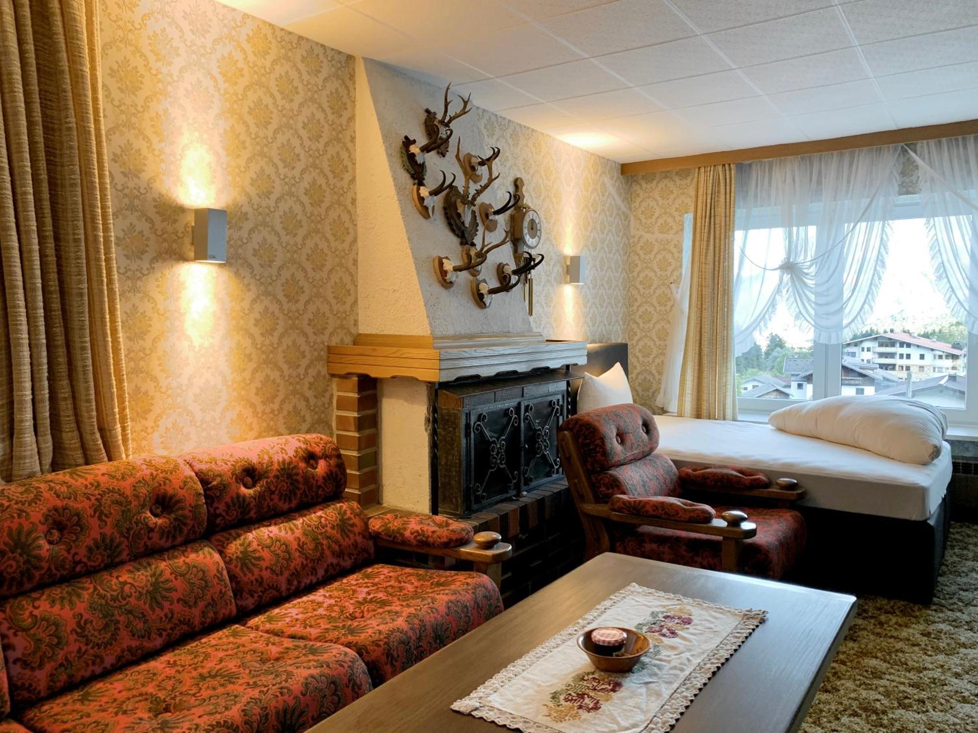 Pension Talblick In Waengle Bei Reutte Bagian luar foto