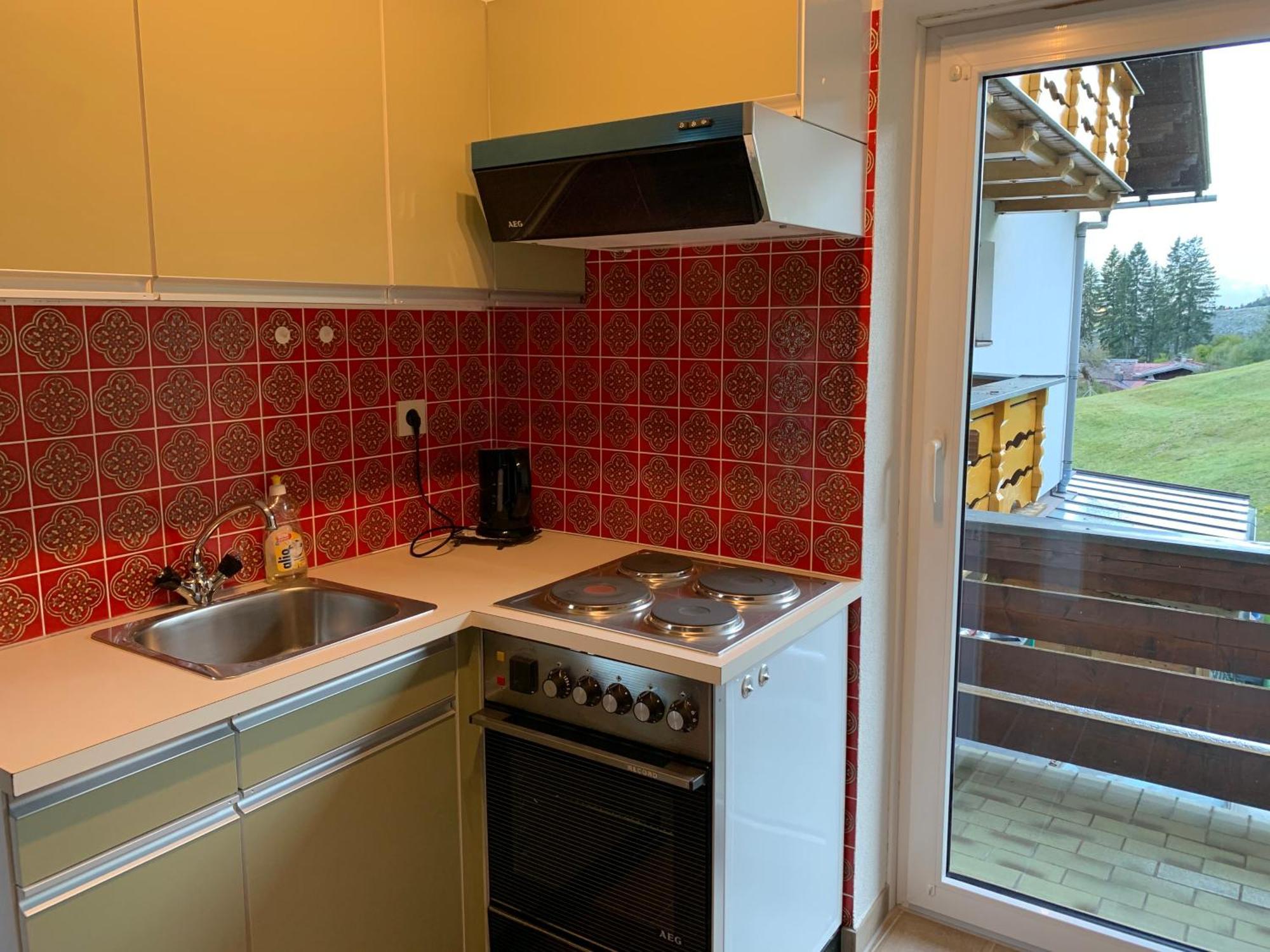 Pension Talblick In Waengle Bei Reutte Bagian luar foto